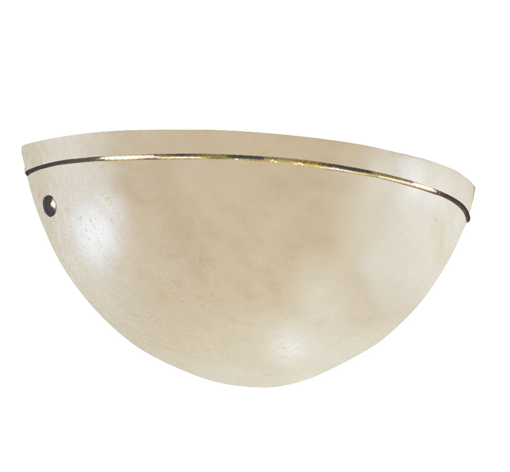 Classic Lighting 7421 Navarra Alabaster Wall Sconce in White (Imported from Spain)