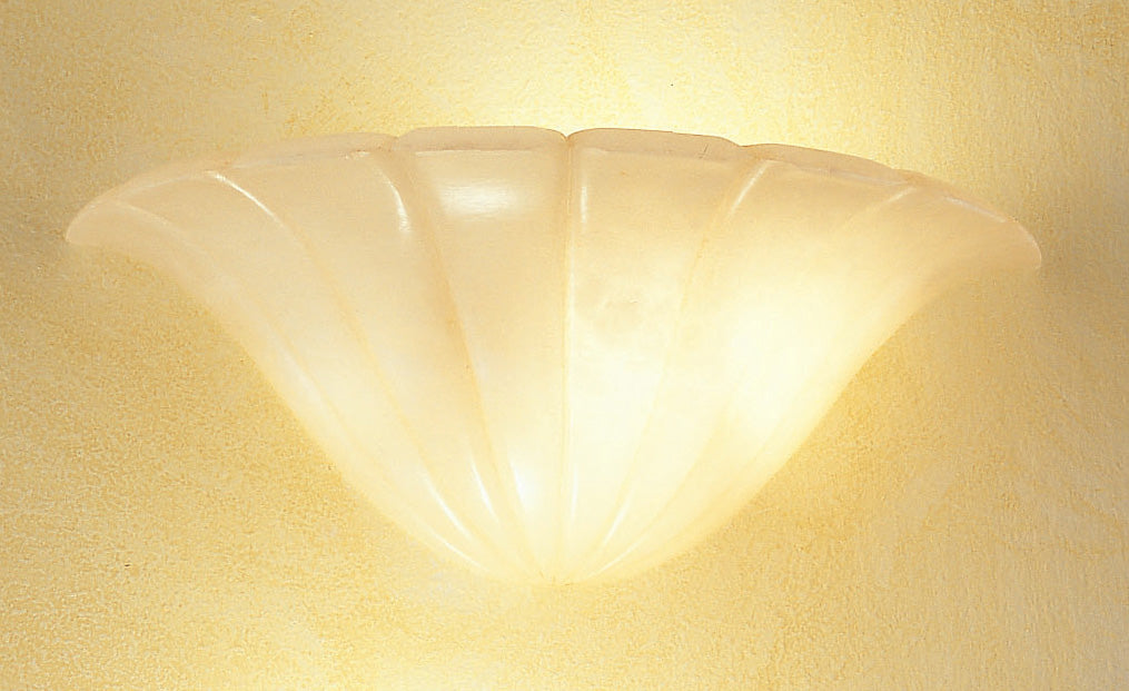 Classic Lighting 7480 CRM Navarra Alabaster Wall Sconce in Cream (Imported from Spain)