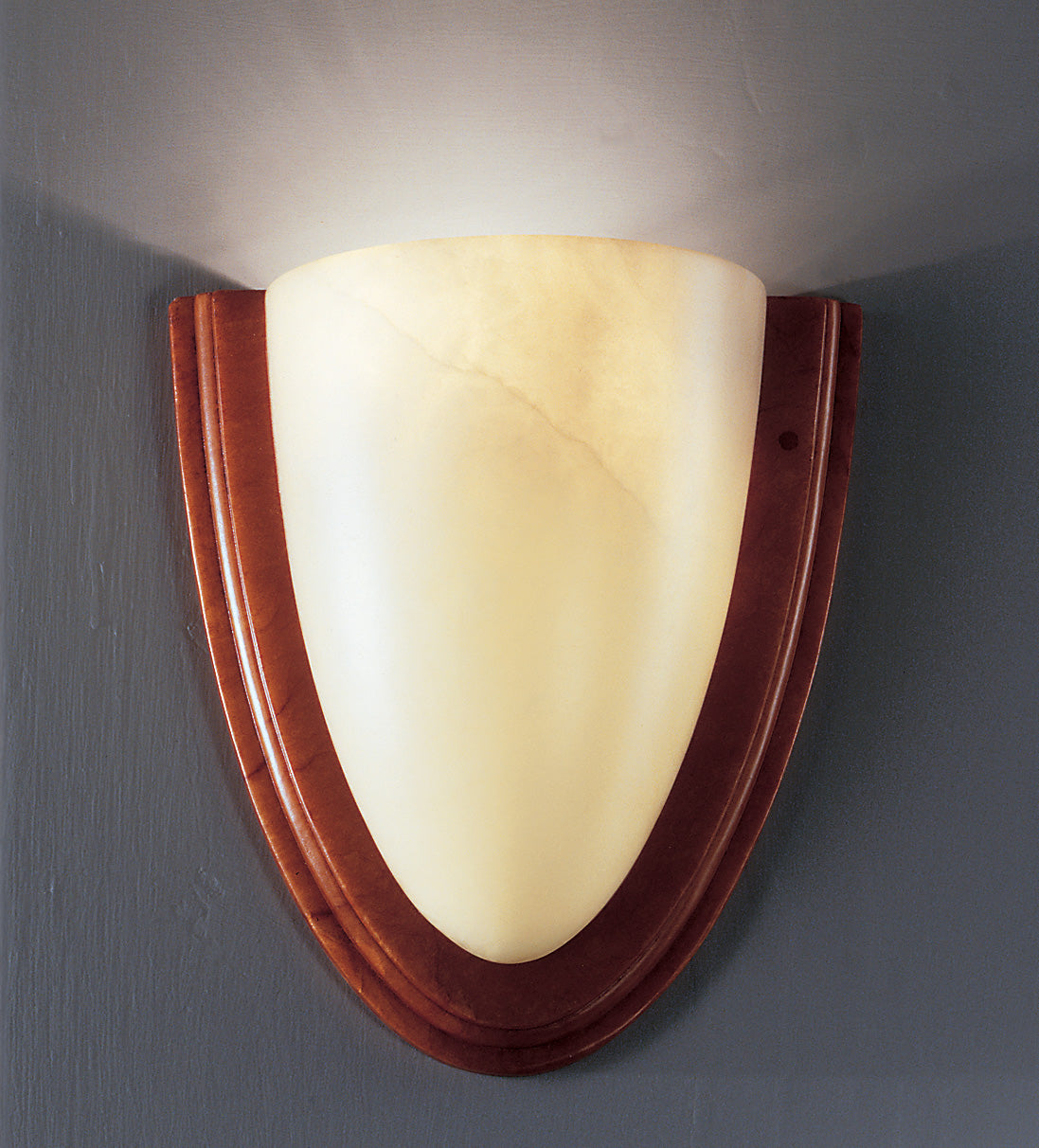Classic Lighting 7492 CRM Navarra Alabaster Wall Sconce in Cream (Imported from Spain)