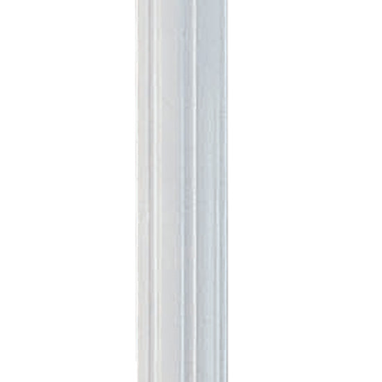 LIVEX Lighting 7708-03 Outdoor Cast Aluminum Fluted Post in White