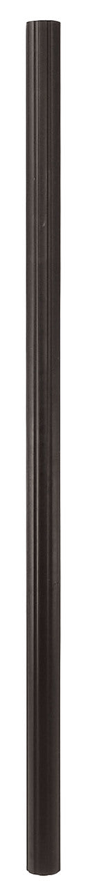 LIVEX Lighting 7708-07 Outdoor Cast Aluminum Fluted Post in Bronze