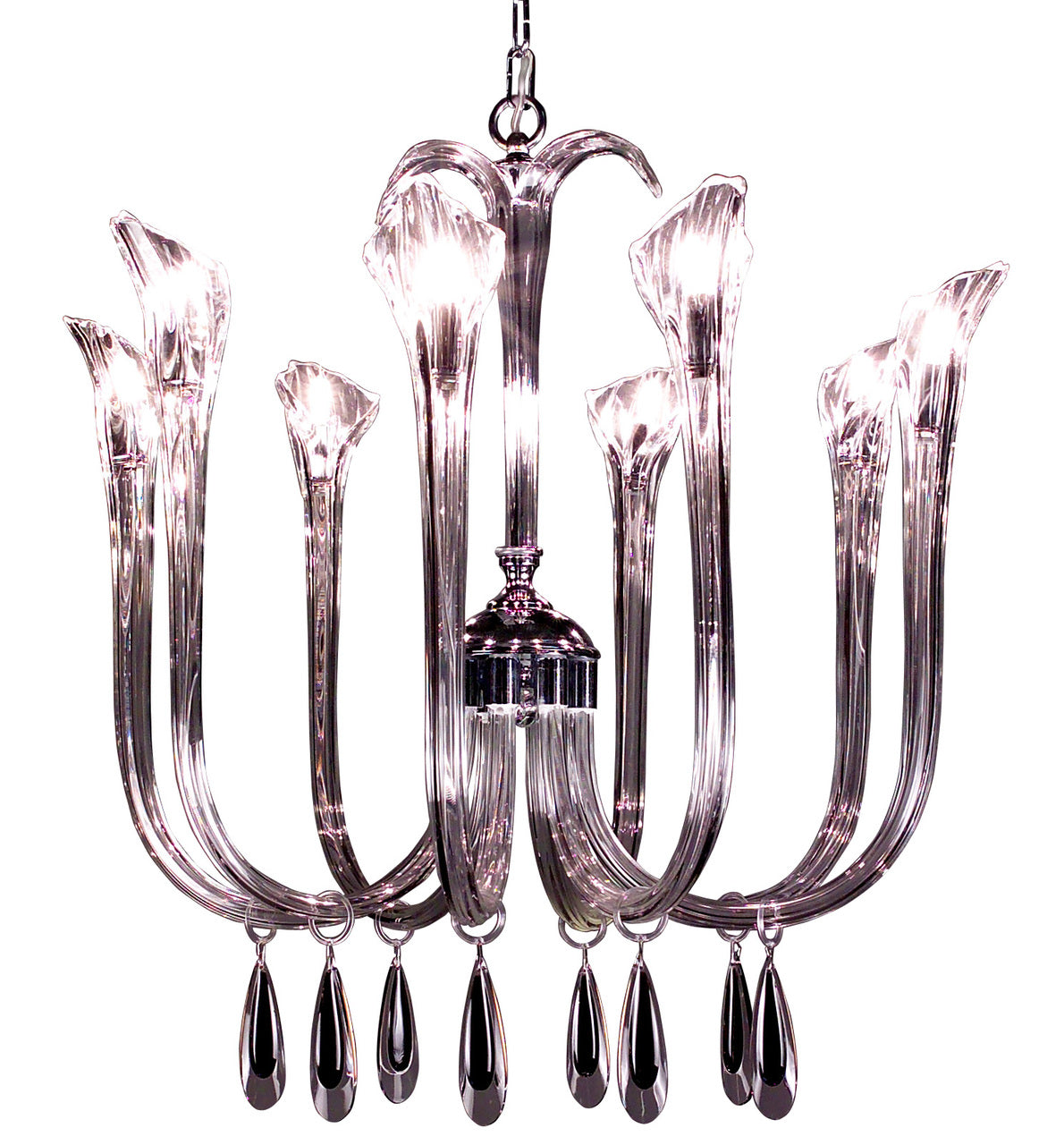 Classic Lighting 82023 CH OGR Inspiration Crystal Chandelier in Chrome (Imported from Spain)
