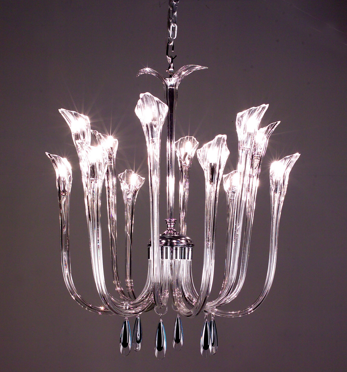 Classic Lighting 82024 CH BLL Inspiration Crystal Chandelier in Chrome (Imported from Spain)