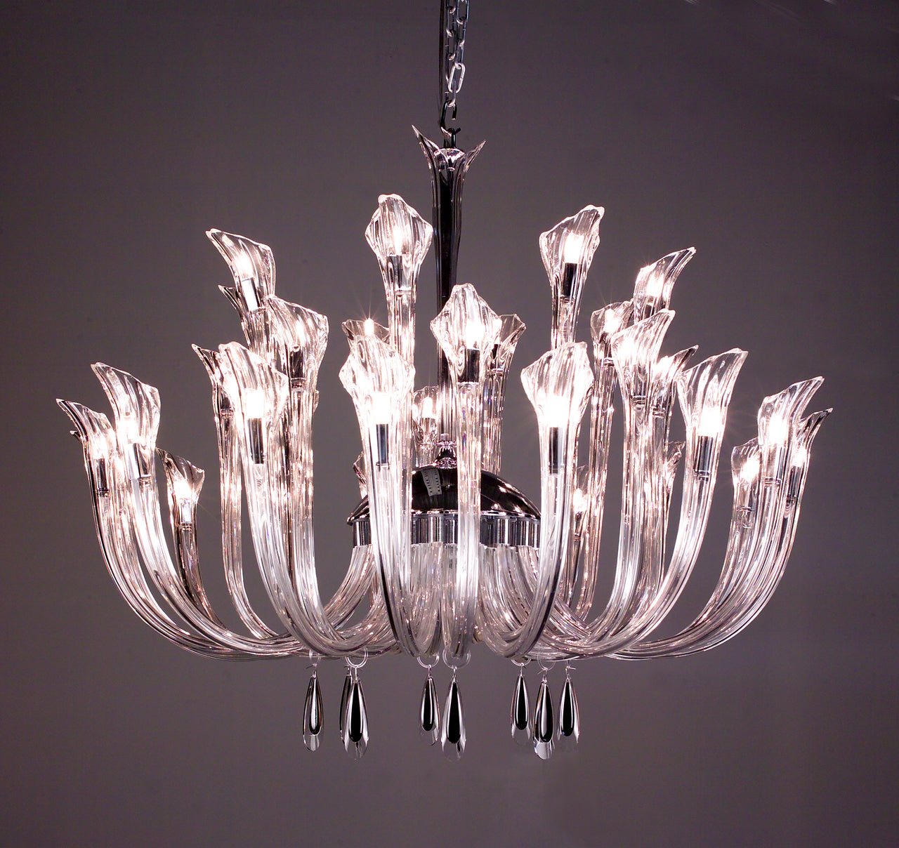 Classic Lighting 82025 CH BLL Inspiration Crystal Chandelier in Chrome (Imported from Spain)