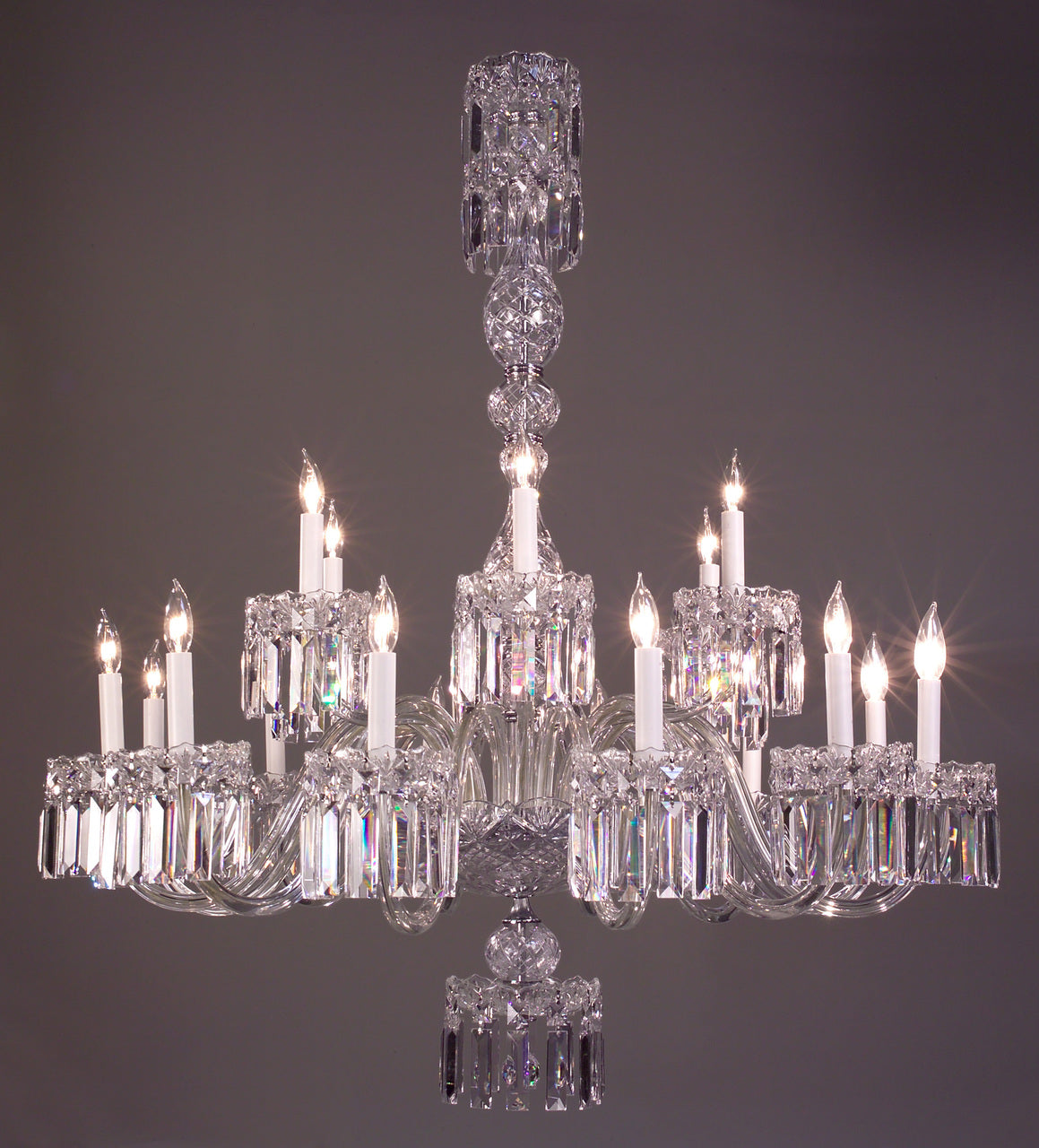 Classic Lighting 82033 CH CBK Buckingham Crystal Chandelier in Chrome (Imported from Spain)