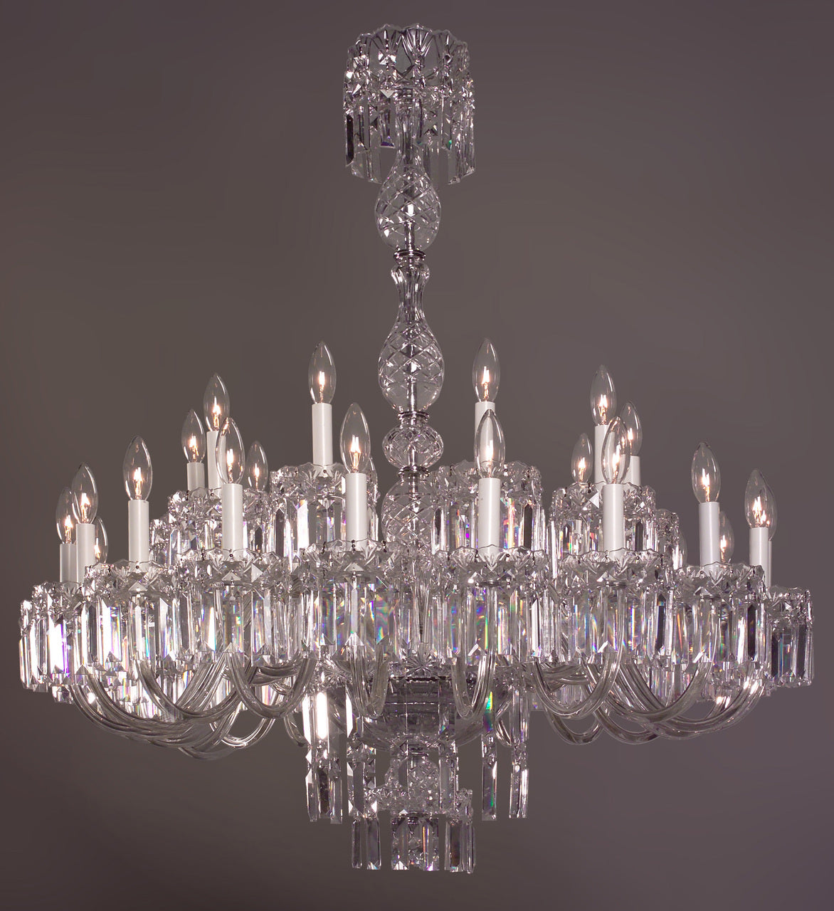 Classic Lighting 82034 CH CBK Buckingham Crystal Chandelier in Chrome (Imported from Spain)