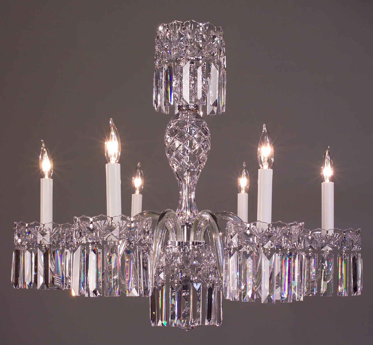 Classic Lighting 82036 CH SC Buckingham Crystal Chandelier in Chrome (Imported from Spain)
