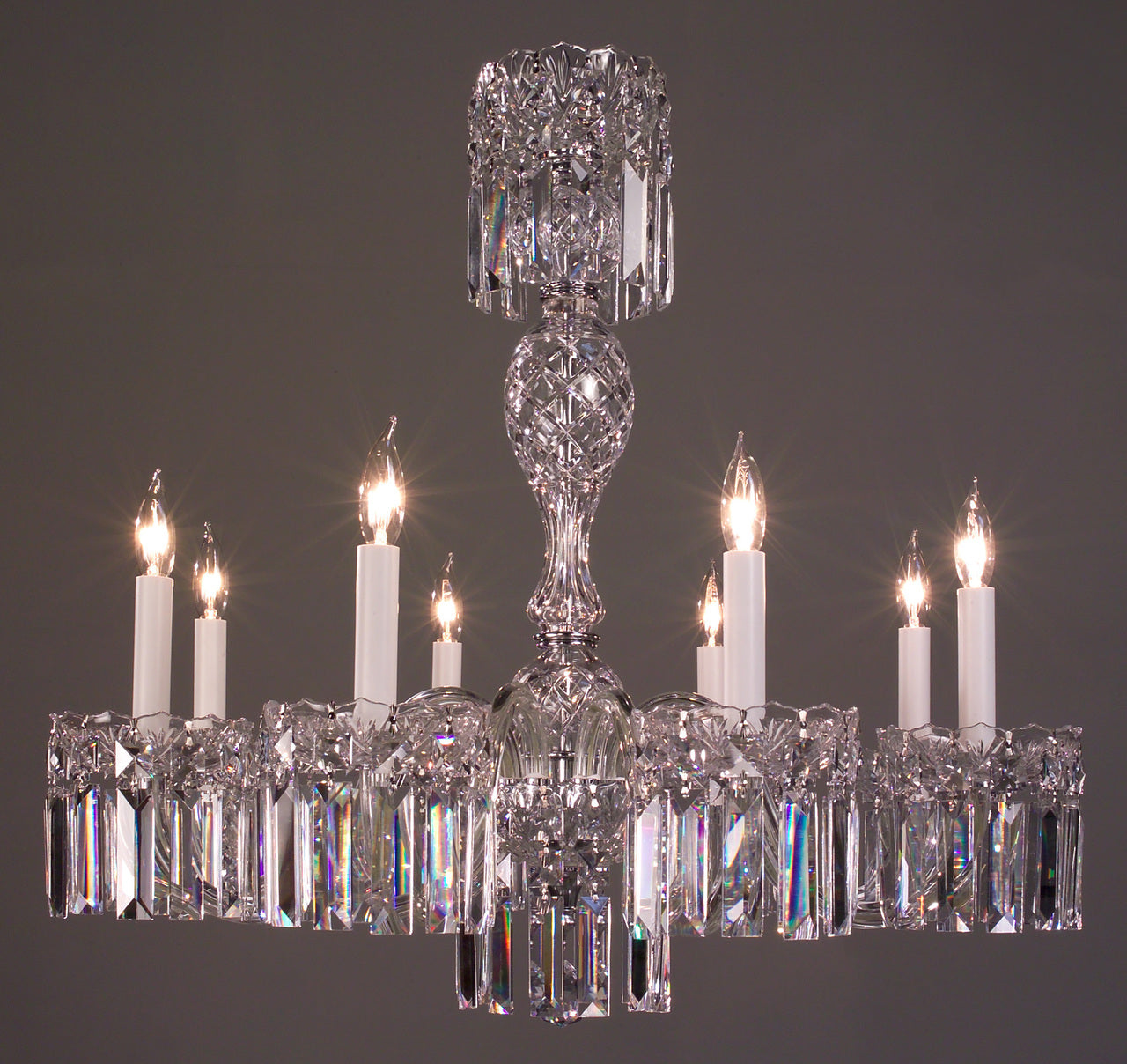 Classic Lighting 82038 CH S Buckingham Crystal Chandelier in Chrome (Imported from Spain)