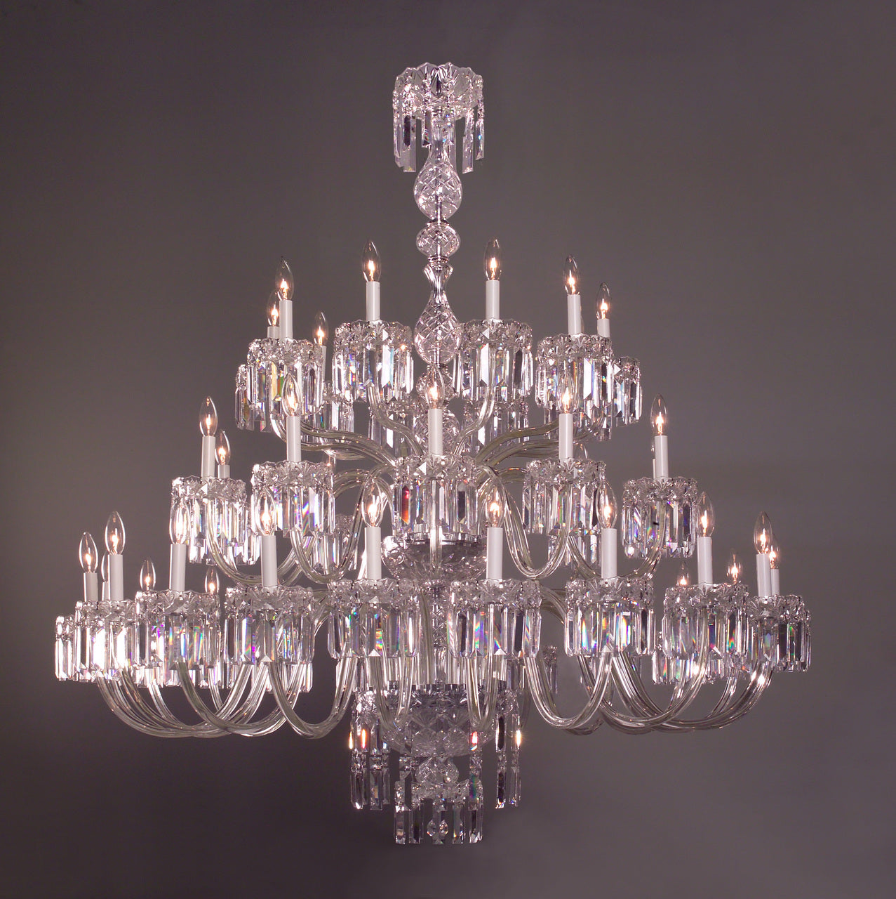 Classic Lighting 82039 CH CP Buckingham Crystal Chandelier in Chrome (Imported from Spain)