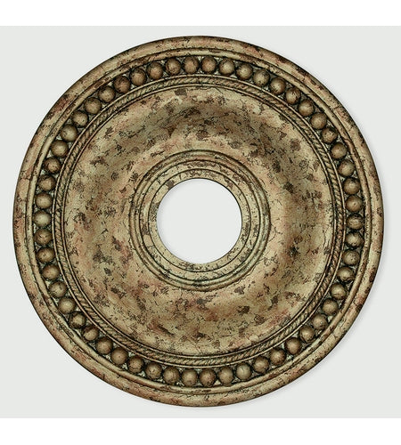 LIVEX Lighting 82074-36 Wingate Ceiling Medallion with Hand-Applied European Bronze