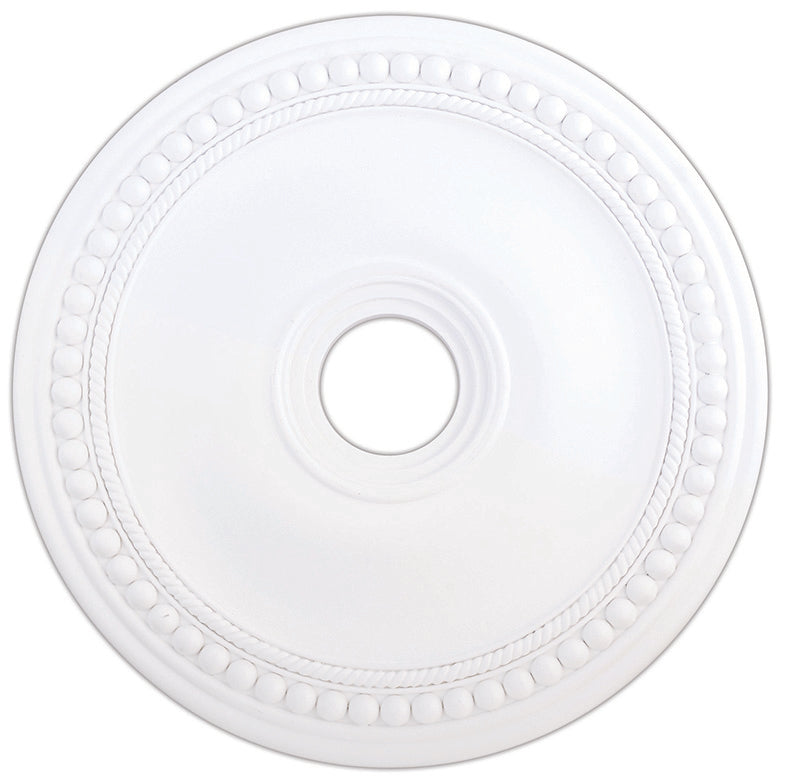 LIVEX Lighting 82075-03 Wingate Ceiling Medallion in White