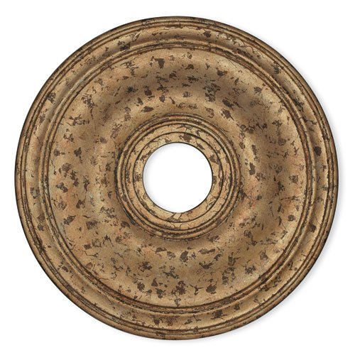 LIVEX Lighting 8219-36 Wingate Ceiling Medallion with Hand-Applied European Bronze