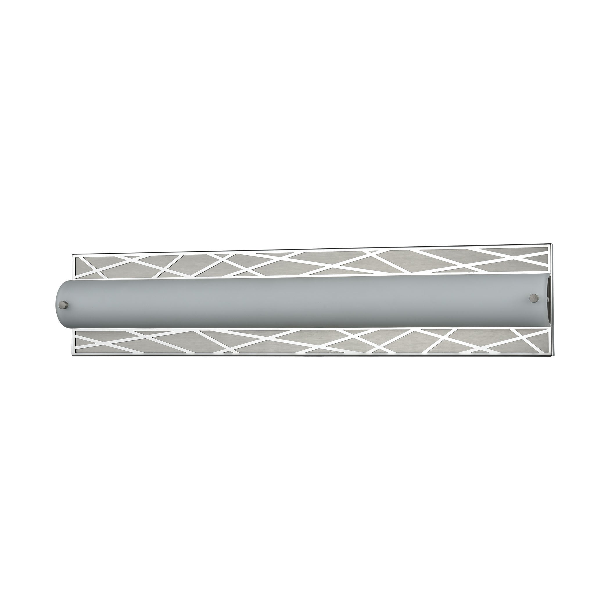 ELK Lighting 85131/LED Captiva 1-Light Vanity Sconce in Polished Stainless and Matte Nickel with Diffuser - Integrated LED