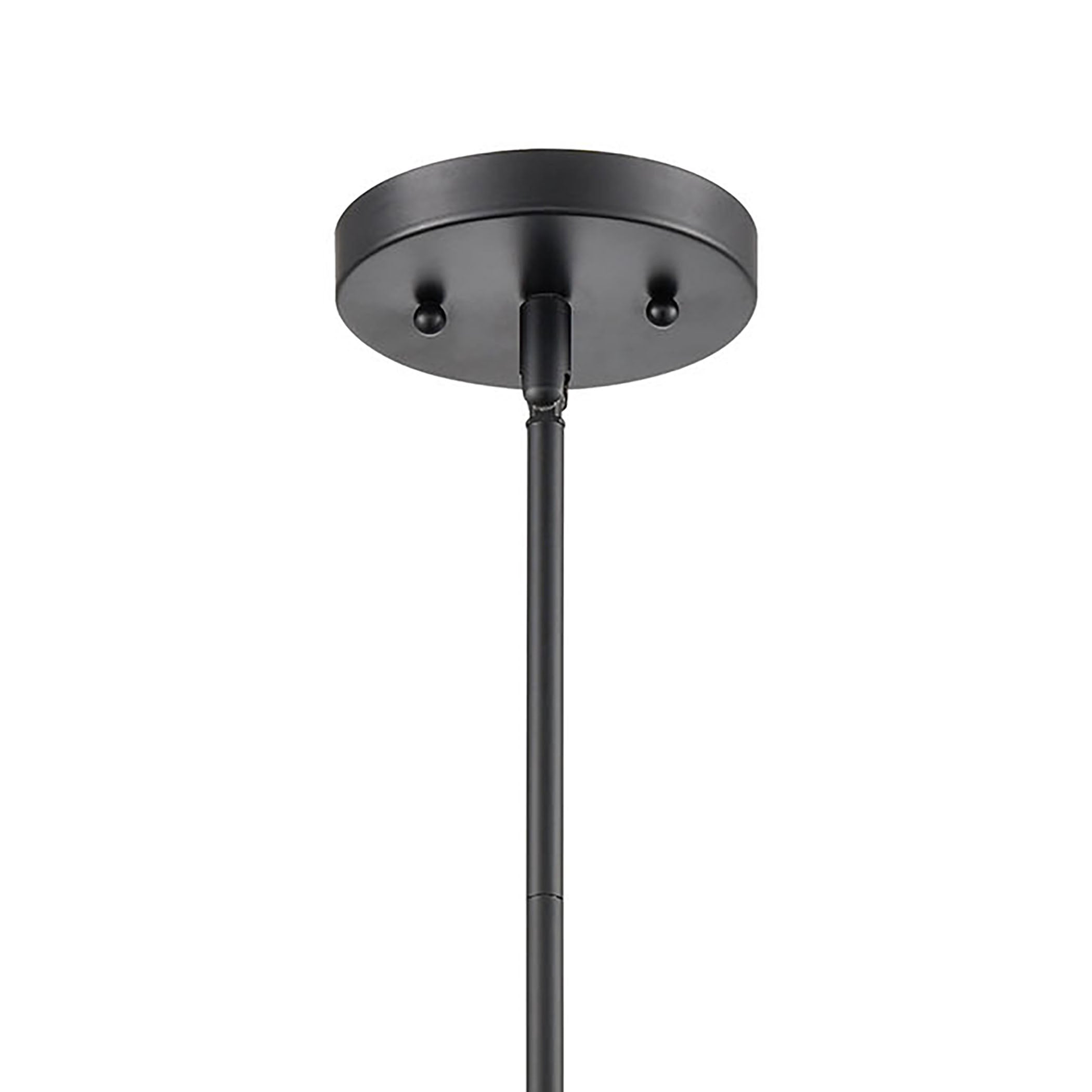 ELK Lighting 85217/1 Adorn 1-Light Mini Pendant in Oil Rubbed Bronze with Clear Seedy Glass