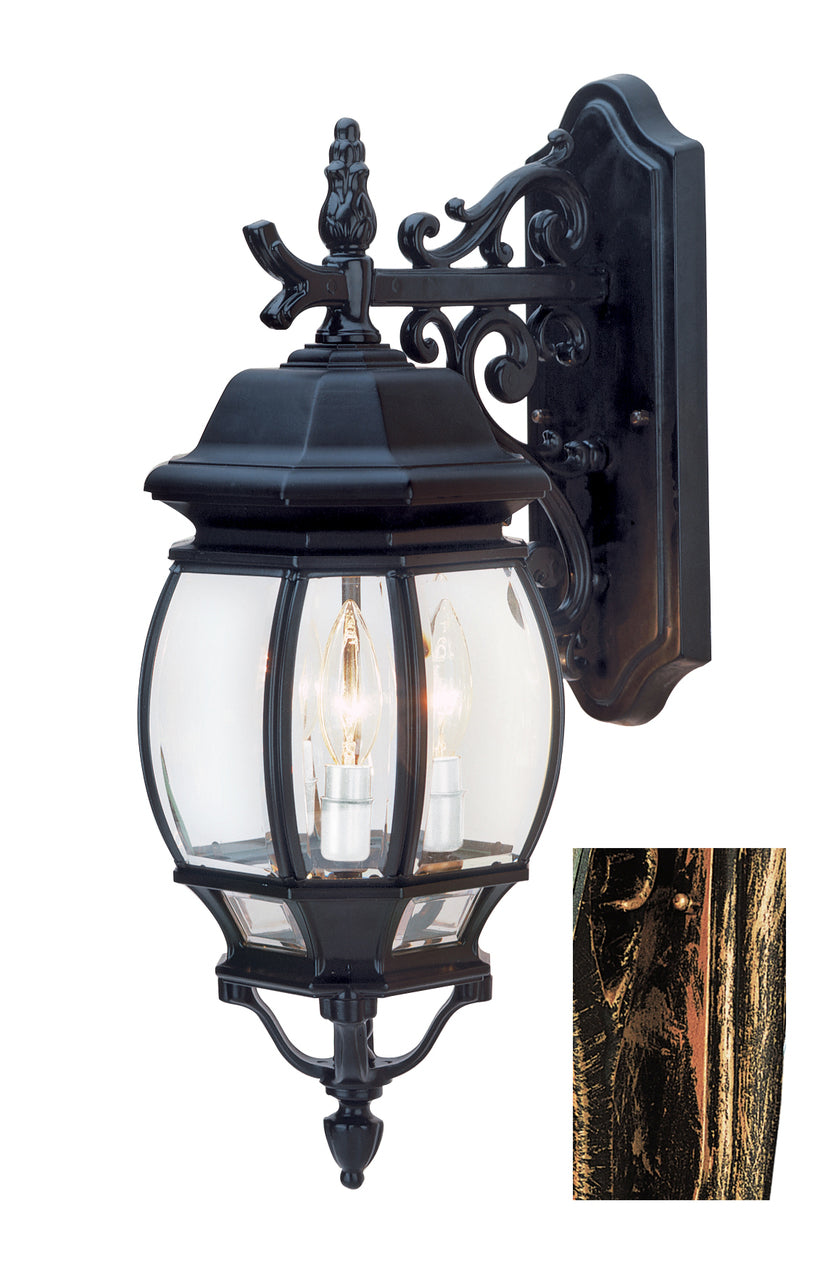 Trans Globe Lighting 4054 BC Francisco 25" Outdoor Black Copper Tuscan Wall Lantern