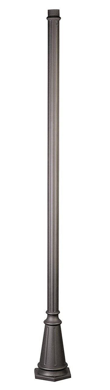 Trans Globe Lighting 4099 SWI 90" Outdoor Swedish Iron Traditional Pole Base