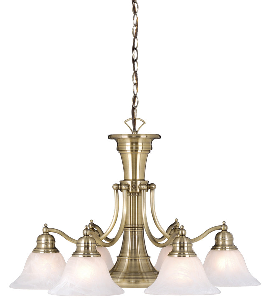 Vaxcel CH30307A Standford 7 Light Chandelier