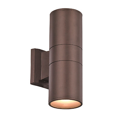 Trans Globe Lighting LED-40960 BZ 10" Outdoor Bronze Modern Pocket Lantern