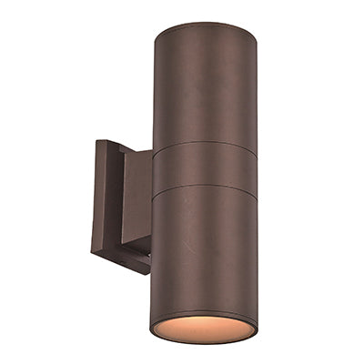 Trans Globe Lighting LED-40961 BZ 12" Outdoor Bronze Modern Pocket Lantern
