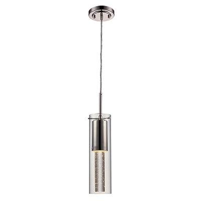 Trans Globe Lighting MDN-1460 5" Indoor Polished Chrome Contemporary Pendant