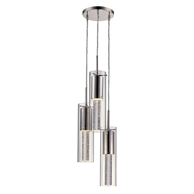 Trans Globe Lighting MDN-1461 8" Indoor Polished Chrome Contemporary Pendant