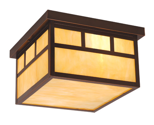 Vaxcel OF37211BBZ Mission 12" Outdoor Ceiling Light