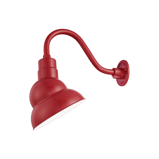 Millennium Lighting RES10-SR R Series 10" Satin Red Industrial Warehouse Shade - Shade Only