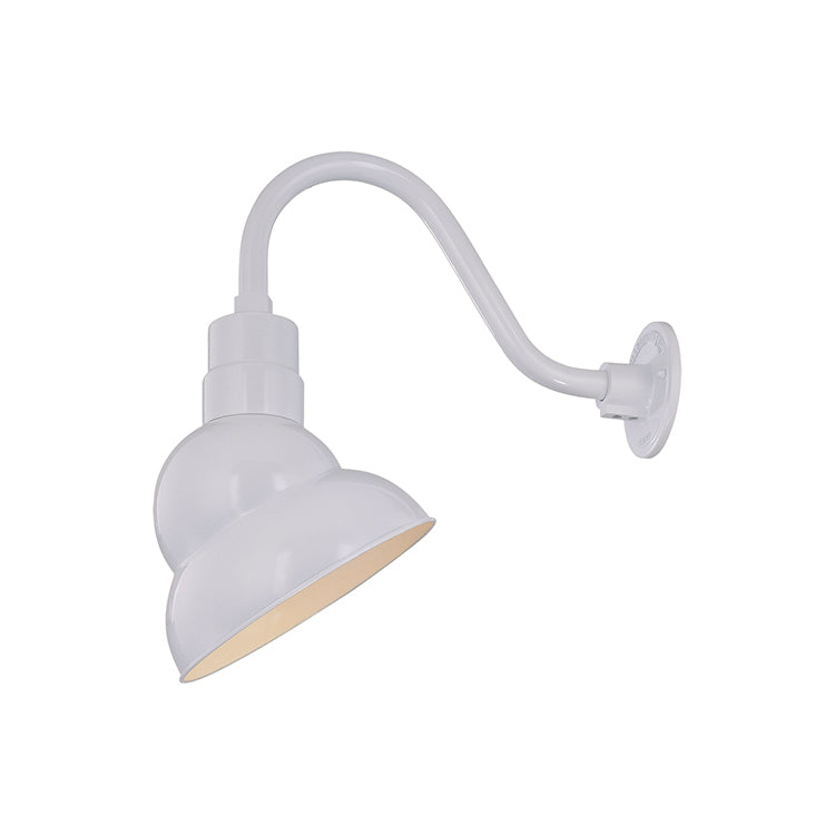Millennium Lighting RES10-WH R Series 10" White Industrial Warehouse Shade - Shade Only