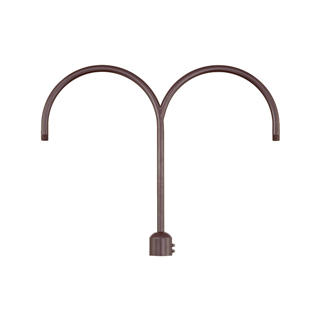 Millennium Lighting RPAD-ABR R Series Post Adapter in Architectural Bronze