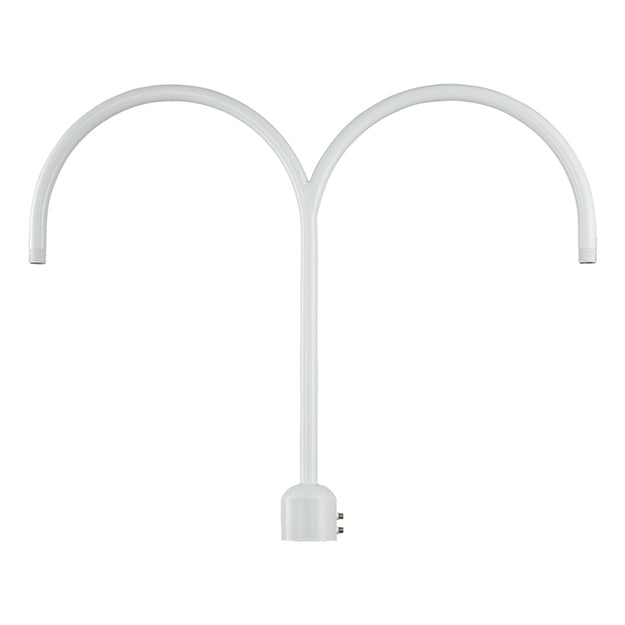 Millennium Lighting RPAD-WH R Series Post Adapter in White