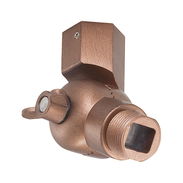 Millennium Lighting RSW-CP R Series Swivel Head Ball Joint Wall Mount in Copper