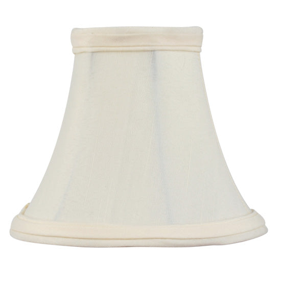 LIVEX Lighting S102 Off-White Silk Bell Clip Shade