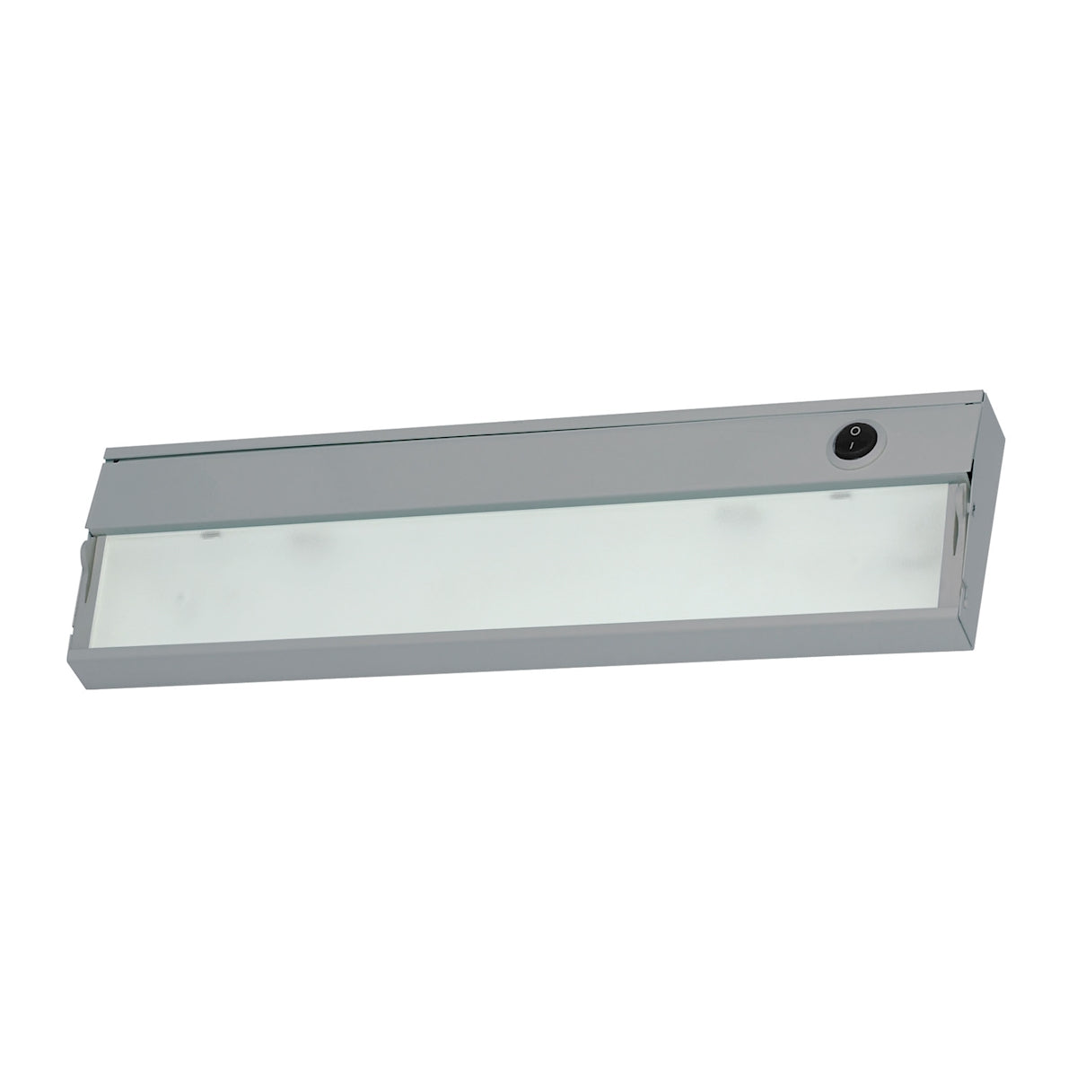 ELK Lighting HZ109RSF ZeeLite 1-Light Under-cabinet Light in Stainless Steel with Diffused Glass