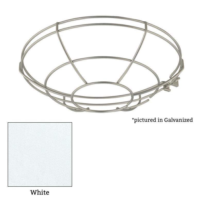 Millennium Lighting RWG10-WH R Series White 10 " Protective Light Wire Guard