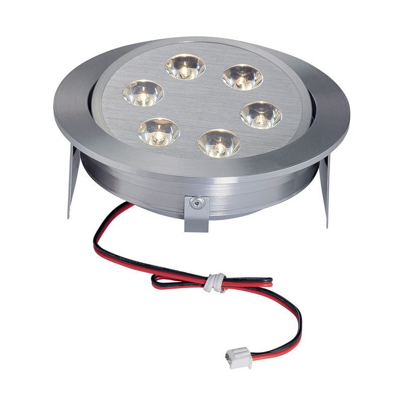 Elk WLE223C32K-0-98 Tiro 6 Directional 6*1W LED Downlight in Brushed Aluminum (Requires Remote Driver)