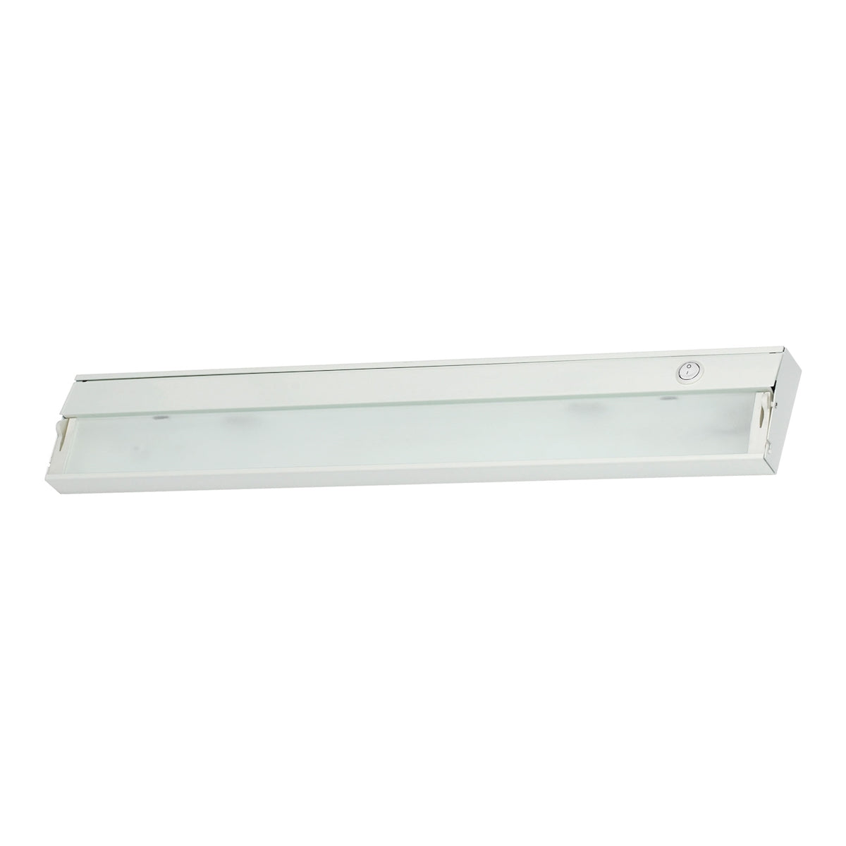 ELK Lighting ZL026RSF Zeeline 3-Light Under-cabinet Light in White with Diffused Glass