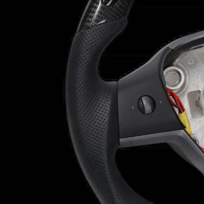 Steering Wheel for Model 3 / Y LED Sport Carbon Fiber【Style 4】-TESEVO