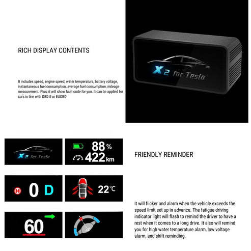 Head-up Display HUD  for Tesla Model 3/Y-TESEVO