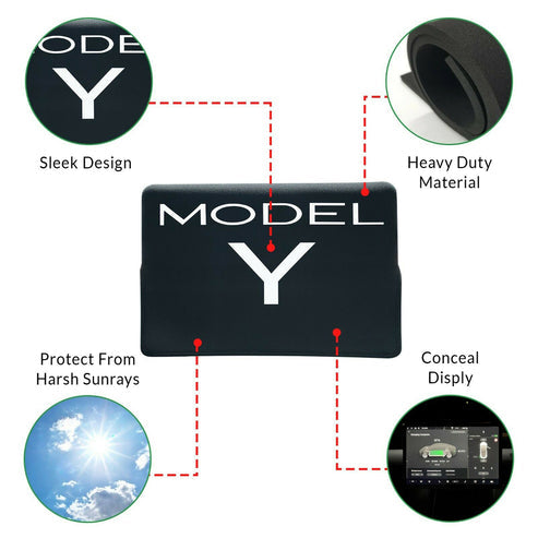 TESEVO Screen Protector Cover for Model 3/Y 2017-2024-TESEVO