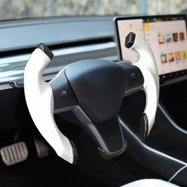 TESEVO Roadster Steering Wheel for Tesla Model 3/Y【Airplane wheel】