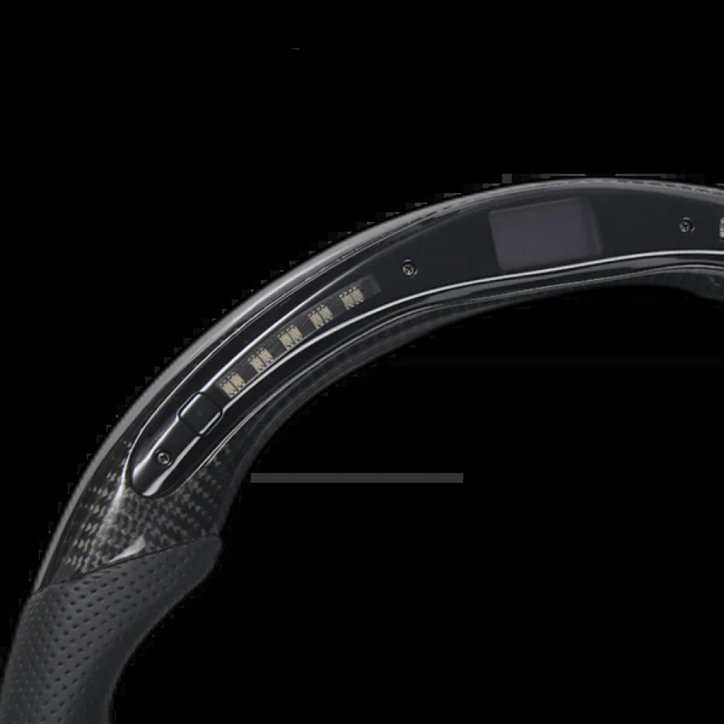Steering Wheel for Model 3 / Y LED Sport Carbon Fiber【Style 4】-TESEVO