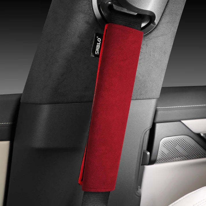 TESEVO Alcantara Seat Belt Cover for Model 3/S/X/Y-TESEVO