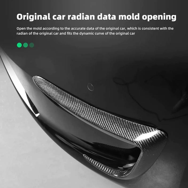 Model Y Fog Light Trim - Carbon Fiber Exterior Mods-TESEVO