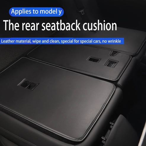 Rear Seat Back Protector All Weather Mats for Tesla Model Y 2020-2023-TESEVO