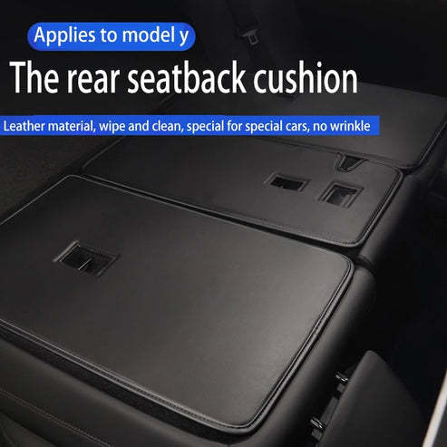 Rear Seat Back Protector All Weather Mats for Tesla Model Y 2020-2023-TESEVO