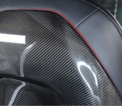 TESEVO Carbon Fiber Back Seat Cover for Model 3/Y-TESEVO
