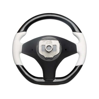 Steering Wheel for Model 3 / Y Round Carbon Fiber  【Style 11】-TESEVO