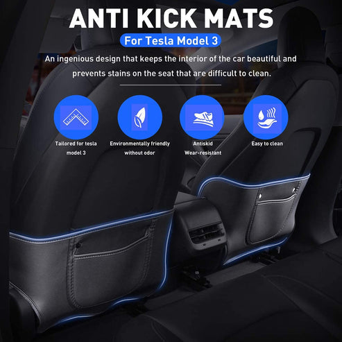 Backseat Protector for Model 3 2017-2022-TESEVO