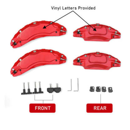 TESEVO Wheel Brake Caliper Covers for Tesla Model 3/Y-TESEVO