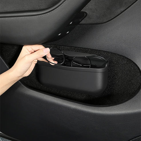 Backseat Silicone Storage Box with Velcro for Tesla Model 3/Y-TESEVO